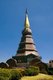 Thailand: The Napamaytanidol Chedi dedicated to King Bhumibol Adulayadej (Rama IX), Doi Inthanon (Thailand's highest mountain), Chiang Mai Province